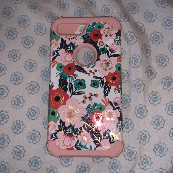 ✨NEW: iPhone 7 Plus Phone Cover | iPhone 8 Plus Phone Cover | Floral iPhone Case - Picture 1 of 5